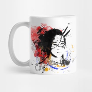 Beautiful Asian Woman Mug